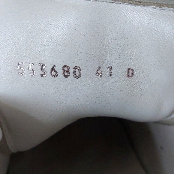 Alexander Mcqueen Abstract Colorful Painted White Leather Sneaker - Picture 13 of 16